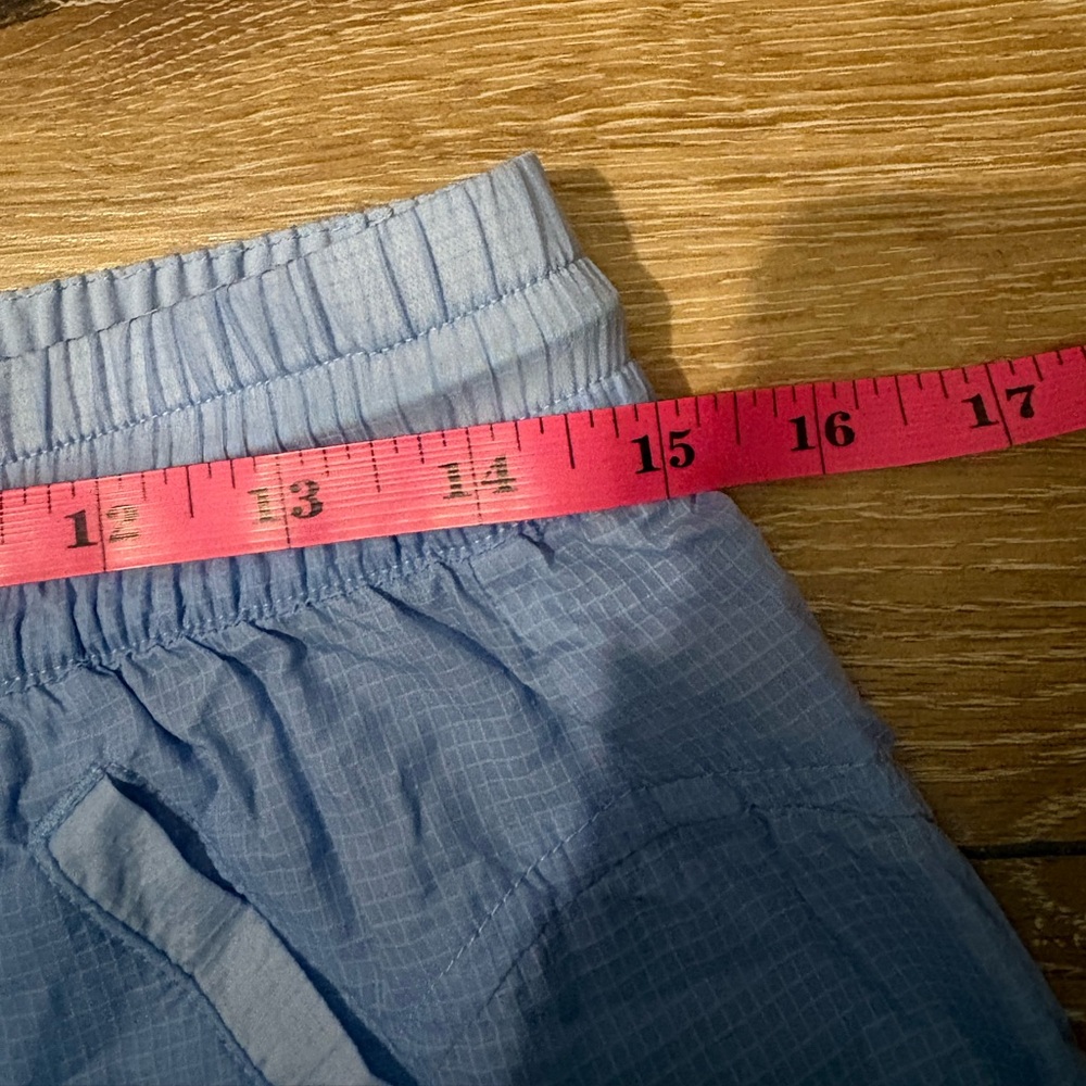 Outdoor Voices Windbreaker Cargo / Utility Shorts in Blue - Picture 4 of 11
